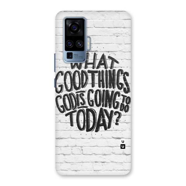 Wall Good Back Case for Vivo X50 Pro