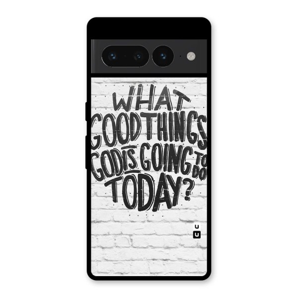 Wall Good Glass Back Case for Google Pixel 7 Pro