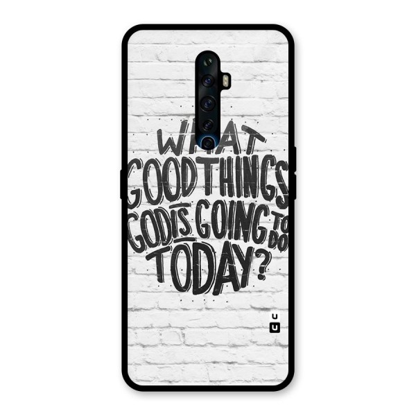 Wall Good Glass Back Case for Oppo Reno2 Z