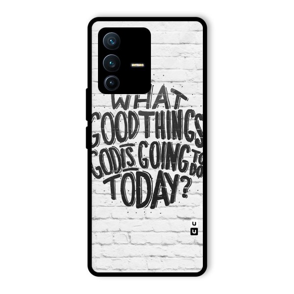 Wall Good Glass Back Case for Vivo V23 Pro