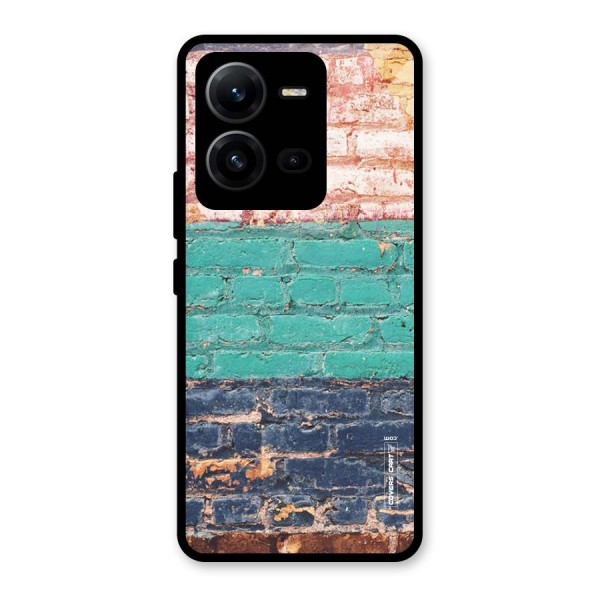 Wall Grafitty Glass Back Case for Vivo V25