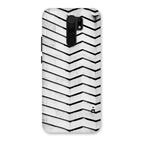 Wall Zig Zag Back Case for Redmi 9 Prime