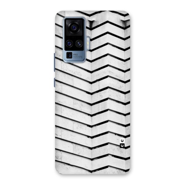 Wall Zig Zag Back Case for Vivo X50 Pro