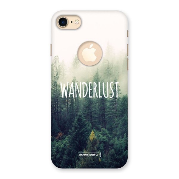 Wanderlust Back Case for iPhone 8 Logo Cut