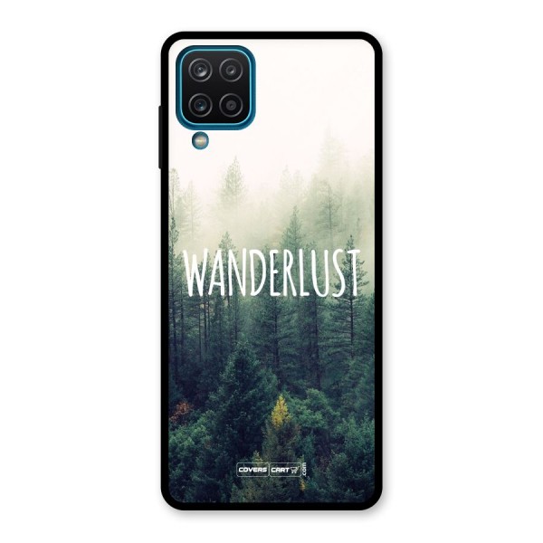 Wanderlust Glass Back Case for Galaxy A12