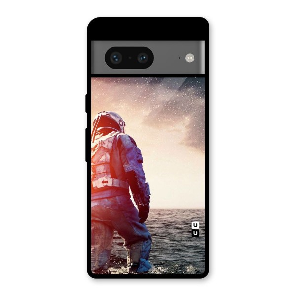 Water Astronaut Glass Back Case for Google Pixel 7