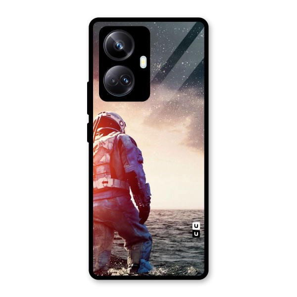 Water Astronaut Glass Back Case for Realme 10 Pro Plus