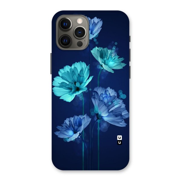 Water Flowers Back Case for iPhone 12 Pro Max