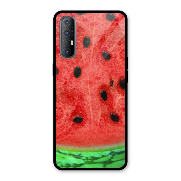 Watermelon Design Glass Back Case for Oppo Reno3 Pro