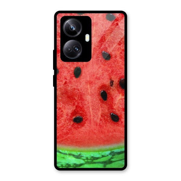 Watermelon Design Glass Back Case for Realme 10 Pro Plus