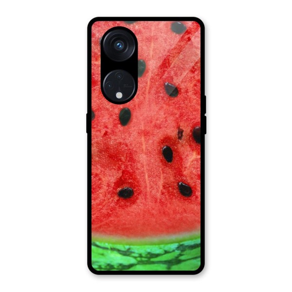 Watermelon Design Glass Back Case for Reno8 T 5G