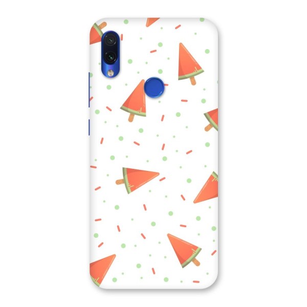 Watermelon Ice Creams Back Case for Redmi Note 7