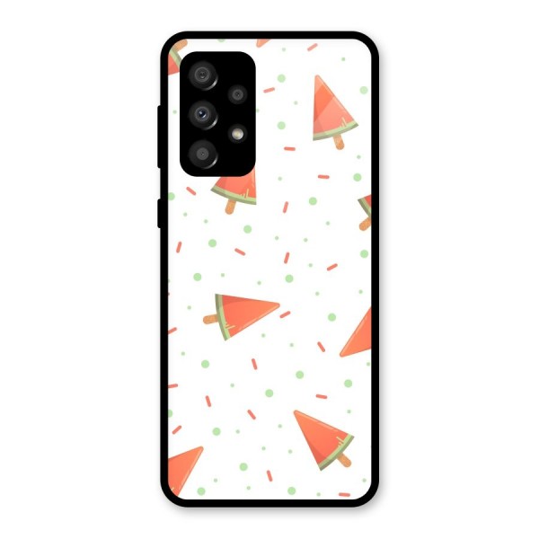 Watermelon Ice Creams Glass Back Case for Galaxy A32