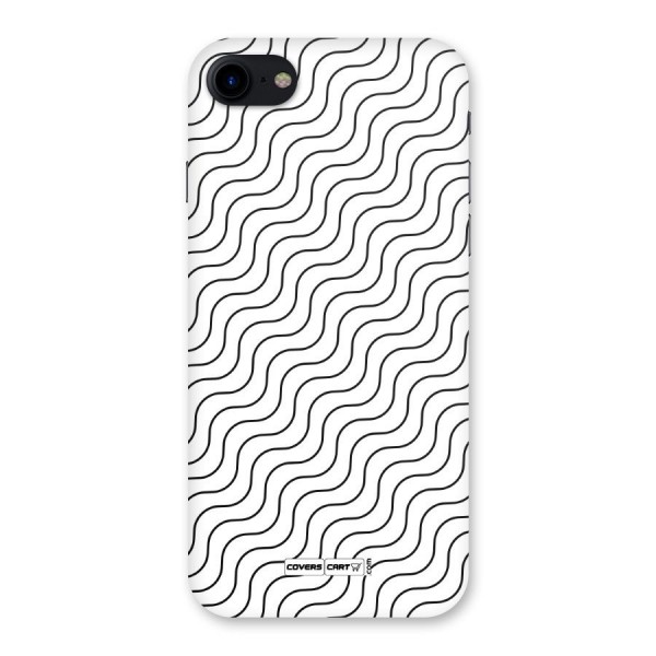 Wavy Pattern Back Case for iPhone SE 2020