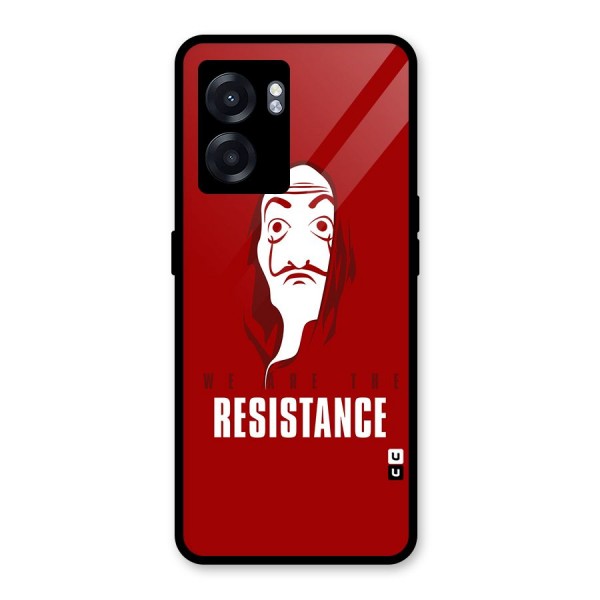 We Are Resistance Glass Back Case for Oppo K10 (5G)