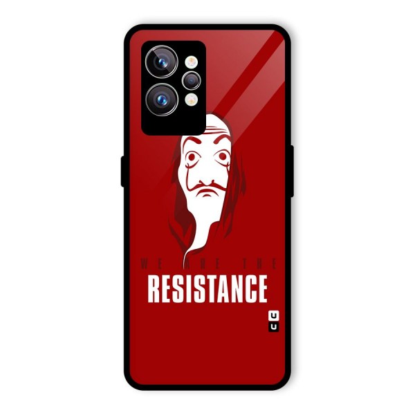 We Are Resistance Glass Back Case for Realme GT2 Pro