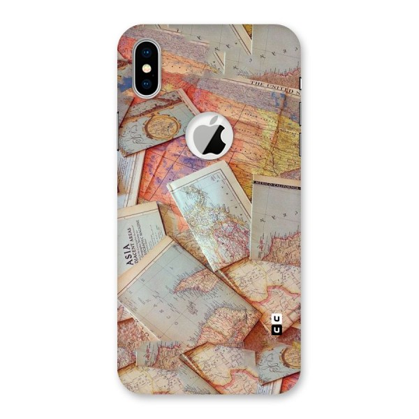 We Wander Back Case for iPhone XS Logo Cut