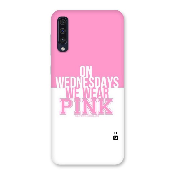 Wear Pink Back Case for Galaxy A50