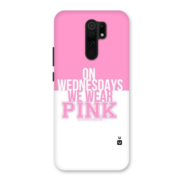 Wear Pink Back Case for Redmi 9 Prime