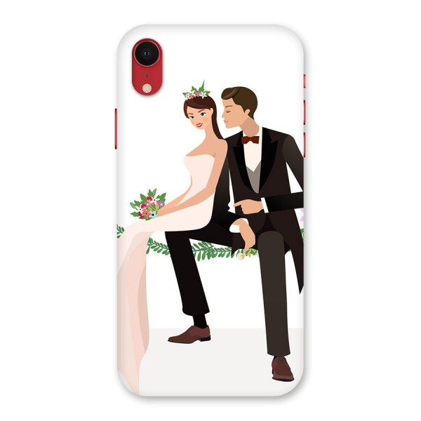 Wedding Couple Back Case for iPhone XR