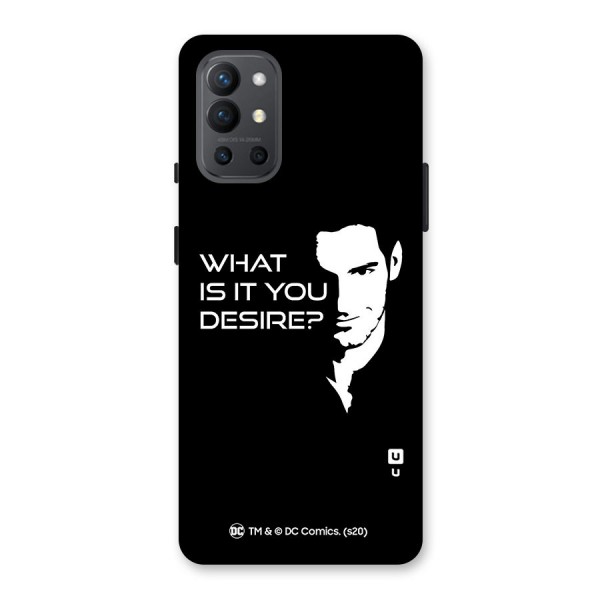 What Do You Desire Back Case for OnePlus 9R