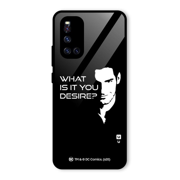 What Do You Desire Glass Back Case for Vivo V19