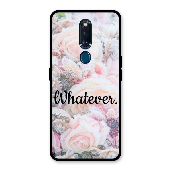 Whatever Glass Back Case for Oppo F11 Pro