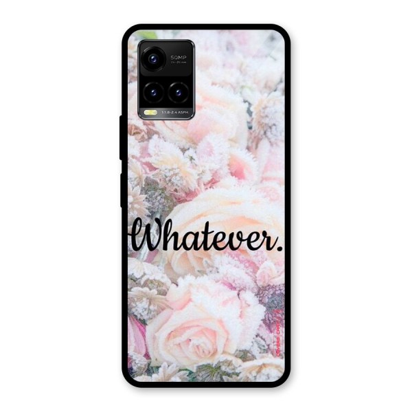 Whatever Glass Back Case for Vivo Y21 2021