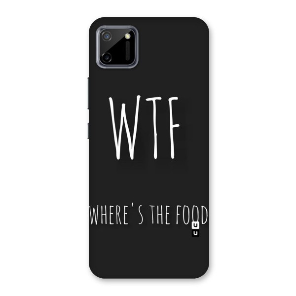 Where The Food Back Case for Realme C11