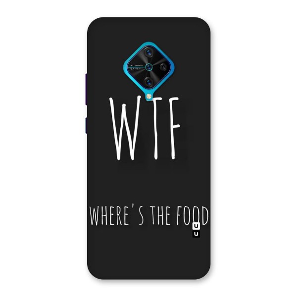 Where The Food Back Case for Vivo S1 Pro