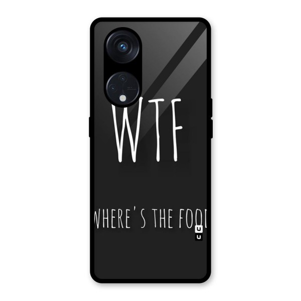 Where The Food Glass Back Case for Reno8 T 5G