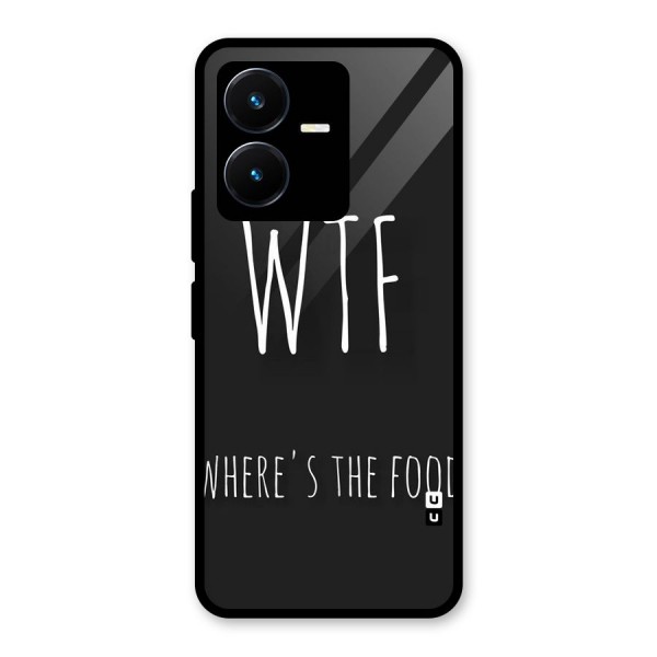 Where The Food Glass Back Case for Vivo Y22