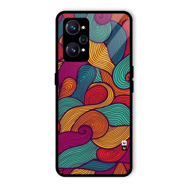 Whimsical Colors Glass Back Case for Realme GT 2