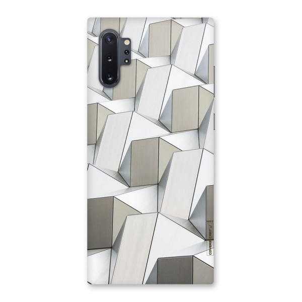 White Abstract Art Back Case for Galaxy Note 10 Plus