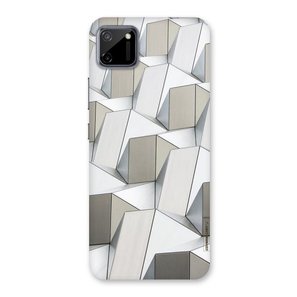 White Abstract Art Back Case for Realme C11