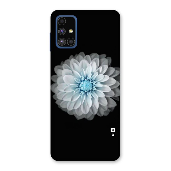 White Bloom Back Case for Galaxy M51