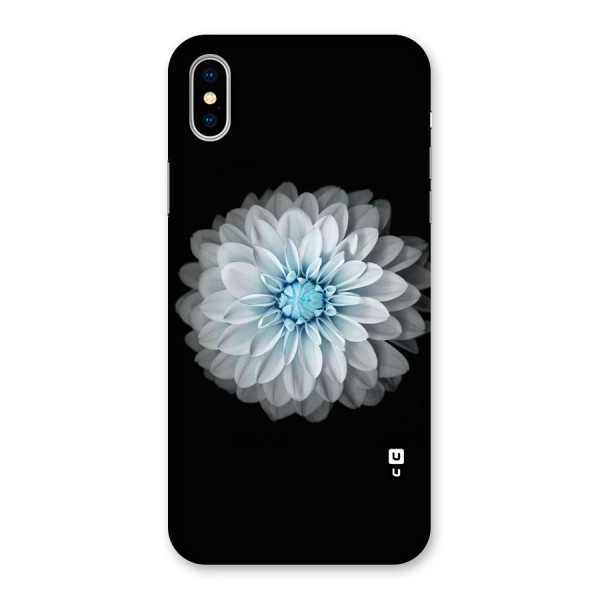 White Bloom Back Case for iPhone X