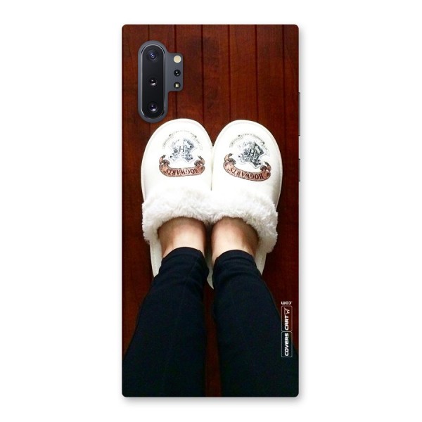 White Feets Back Case for Galaxy Note 10 Plus