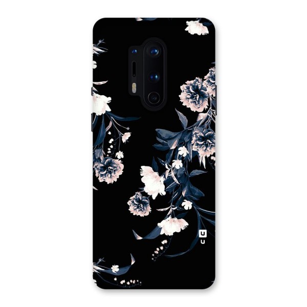 White Flora Back Case for OnePlus 8 Pro