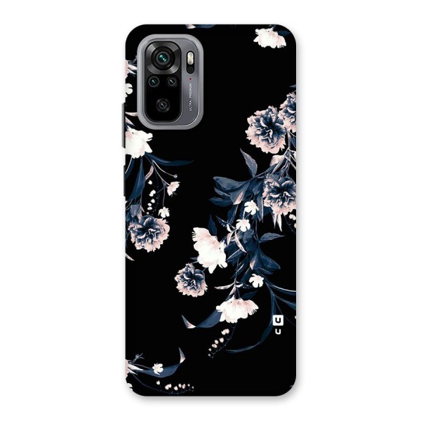 White Flora Back Case for Redmi Note 10