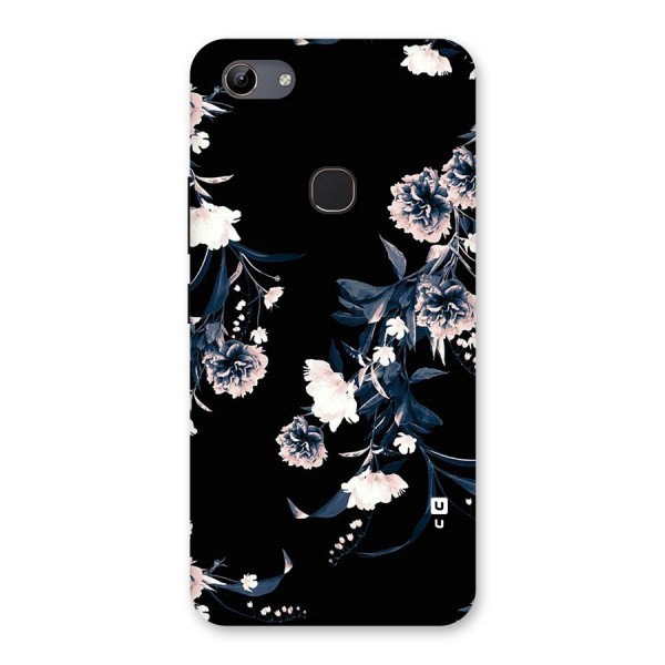 White Flora Back Case for Vivo Y81