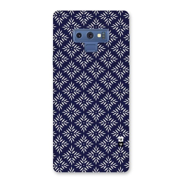 White Petals Pattern Back Case for Galaxy Note 9