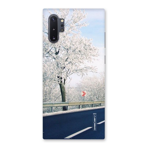 White Snow Tree Back Case for Galaxy Note 10 Plus