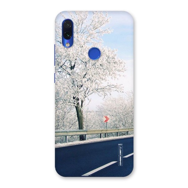 White Snow Tree Back Case for Redmi Note 7