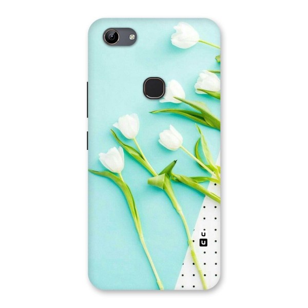 White Tulips Back Case for Vivo Y81