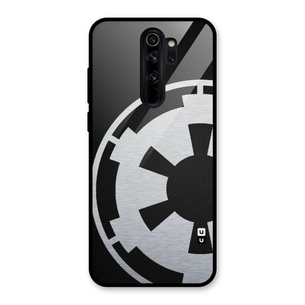 White Wheel Glass Back Case for Redmi Note 8 Pro