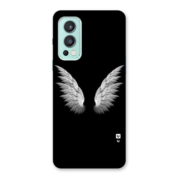 White Wings Back Case for OnePlus Nord 2 5G