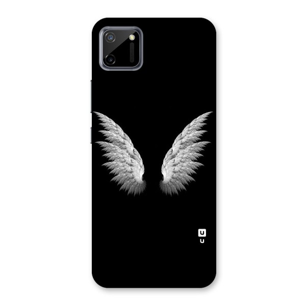 White Wings Back Case for Realme C11