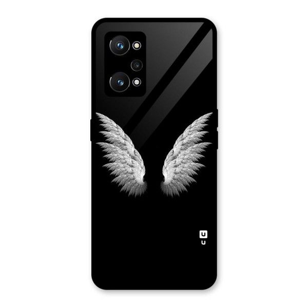 White Wings Glass Back Case for Realme GT Neo 3T