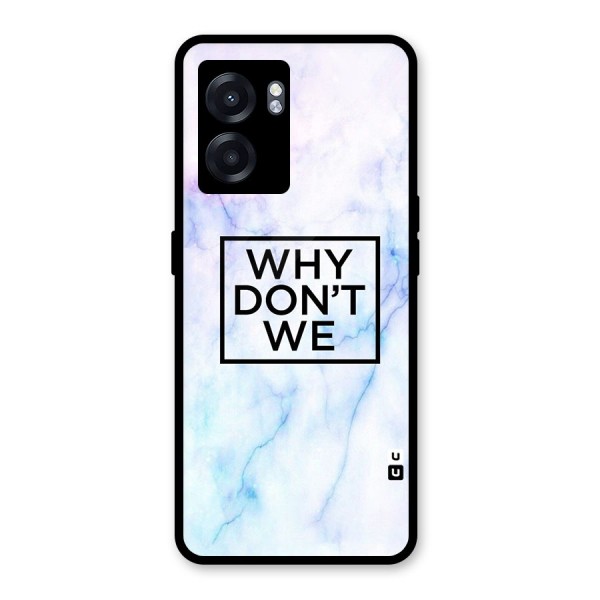 Why Dont We Glass Back Case for Oppo K10 (5G)